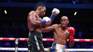 El boxeador puertorriqueño venció por decisión mayoritaria a Alberto Puello para quitarle el título de las 140 libras del Consejo Mundial de Boxeo.