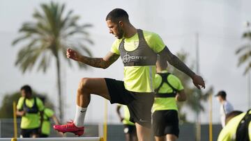 15/09/20 MALAGA  ENTRENAMIENTO 
 TETE MORENTE