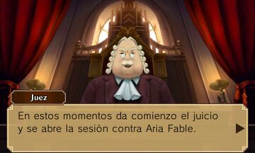 Captura de pantalla - El Profesor Layton vs. Phoenix Wright: Ace Attorney (3DS)