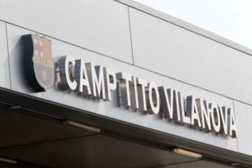 El Barcelona inaugura el 'Campo de entrenamiento Tito Vilanova'