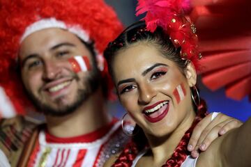 En la ceremonia de inauguración de la Copa América, cada país está representado, no solo por los trajes típicos, sino por un niño con el uniforme de cada selección. Ha sido un espectáculo lleno de luces y donde los niños fueron los protagonistas.