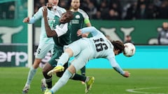 Panathinaikos 1 - 0 Betis: resumen, gol y resultado de la ida de los octavos de la Europa League