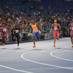 Tebogo gana... a lo Usain Bolt