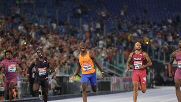Tebogo gana... a lo Usain Bolt