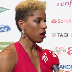 Yulimar Rojas: "Muy agradecida y ahora a seguir trabajando"