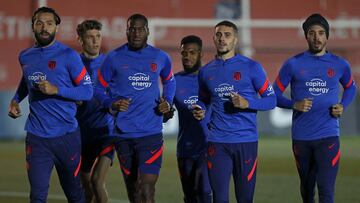 La vuelta al trabajo del Atlético: test, protocolo y tarea individual