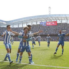 Noel y Mario Soriano, noche y día para la afición del Depor