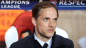 Dortmund&#039;s head coach Thomas Tuchel looks on prior to the UEFA Champions League 2nd leg quarter-final football match