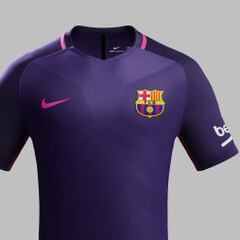 El Barcelona presenta una sorprendente segunda equipación para la 16/17