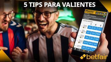 Las 5 apuestas más locas del fin de semana: cuotas de hasta 70.5