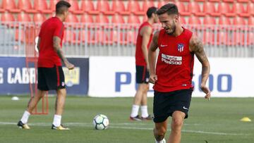 Saúl trabajó por primera vez con el grupo en el Atlético de Madrid.
