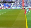 Messi marcó el 0-2 tras claro fuera de juego de Luis Suárez