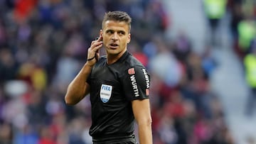 10/11/19 ATLETICO DE MADRID vs ESPAÑYOL PARTIDO PRIMERA DIVISION GIL MANZANO