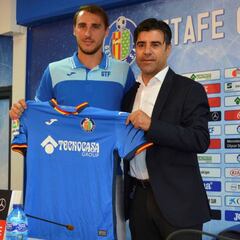 Miquel “Estoy encantado de pertenecer al Getafe”