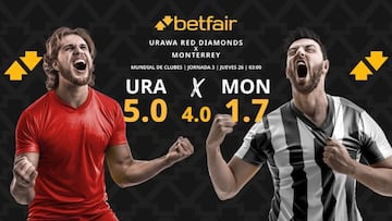 Urawa Red Diamonds vs. CF Monterrey: horario, dónde ver, pronósticos y clasificación