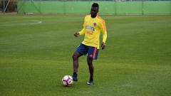 Avilés: "Mi sueño siempre fue vestir la camiseta de Colombia"