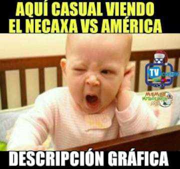 Necaxa y América empataron y desataron el enojo de los memes