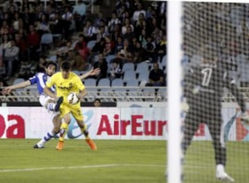 Carlos Martínez con Gerard Moreno.