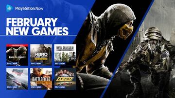 Incorporaciones de PlayStation Now en febrero.