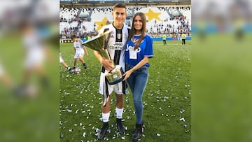 La novia de Dybala es fan de la 'Albiceleste'