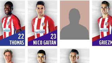 Cerci, un 'fantasma' en la web oficial del Atlético de Madrid