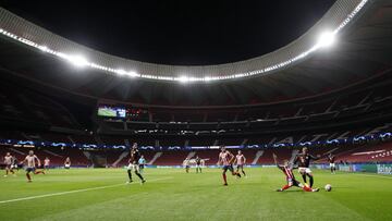 01/12/20 PARTIDO CHAMPIONS LEAGUE FASE DE GRUPOS GRUPO AESTADIO  WANDA METROPOLITANO
 ATLETICO DE MADRID - BAYERN MUNICH
 VISTA GENERAL PANORAMICA