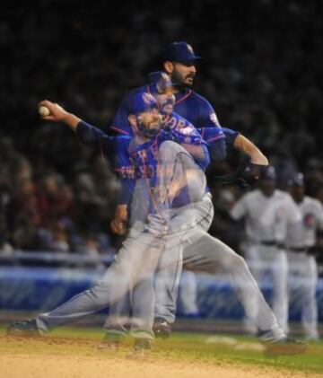 Matt Harvey de los Mets de Nueva York