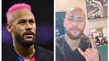What has prompted Neymar to shave off his hair?