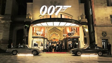 LONDON, ENGLAND - SEPTEMBER 20: A generic view at the Burlington Arcade 007 installation launch, in partnership with EON Productions and Universal Pictures International on September 20, 2021 in London, England. (Photo by David M. Benett/Dave Benett/Getty Images for Burlington Arcade)