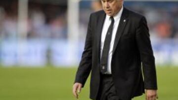 Ancelotti, en Vigo.