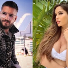 Así reacciona la novia de Maluma tras una imagen con Becky G