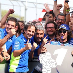 Rins y Suzuki están más enamorados que nunca