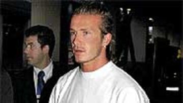 Becks volvió a Inglaterra, pero el 1 de julio estará en Madrid.