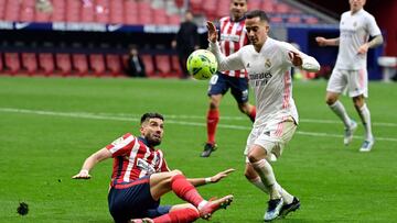 El fair play de Lucas Vázquez tras el derbi: "Qué bonito, Carrasco"
