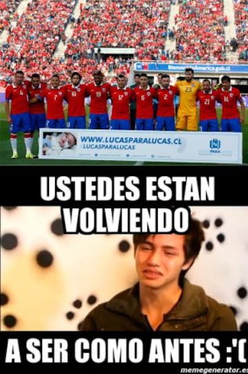 Los memes que dejó el Chile-Paraguay