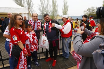 El ambiente previo de la final de Copa en las Fan Zones