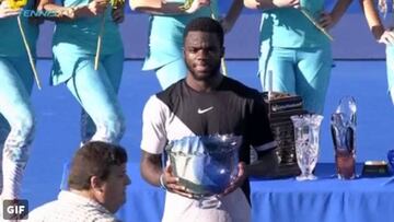 El estadounidense Tiafoe estrena su palmarés con 20 años