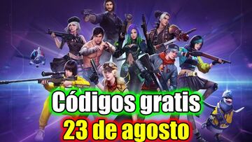 Free Fire | Códigos de hoy martes 23 de agosto de 2022: recompensas gratis