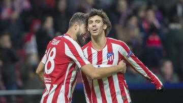 Jo&atilde;o F&eacute;lix jugando en el Atleti