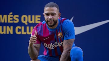 Memphis: "Mi abuelo me regaló una camiseta del Barça y me dijo que jugaría en este equipo"