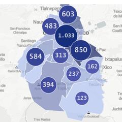 Mapa y casos de coronavirus en Ciudad de México por alcaldías hoy 30 de abril