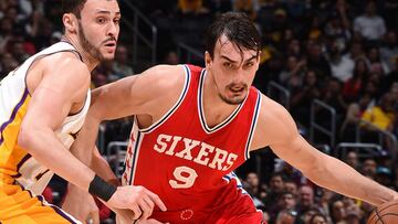 Dario Saric jugó uno de sus mejores partidos de la temporada en el Staples ante los Lakers.