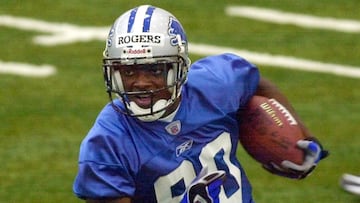 El jugador lleg&oacute; de Michigan State como selecci&oacute;n de primera ronda a Detroit Lions en 2003, luego de una prometedora carrera en el football colegial.