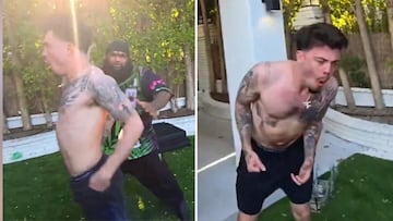 Un youtuber recibe un tortazo del campeón del mundo: más de 6M de visitas por el sonido que genera