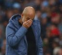 La furiosa reacción de Pep Guardiola al golazo de Calafiori