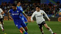 Resumen y gol del Getafe vs Valencia, jornada 22 de LaLiga Santander