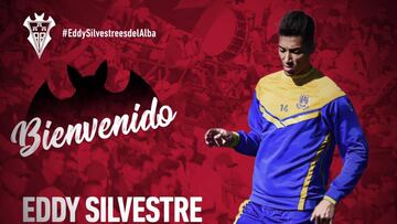 Eddy Silvestre, nuevo jugador del Albacete