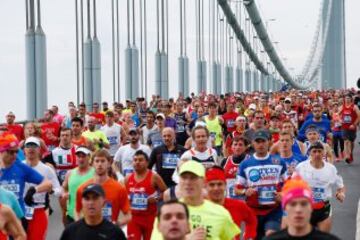El 45º maratón de Nueva York pone a correr al mundo