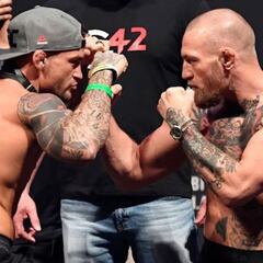 What were the results of McGregor vs Poirier 1 and 2?