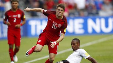 Estados Unidos derrota a Trinidad y Tobago en la noche de Pulisic